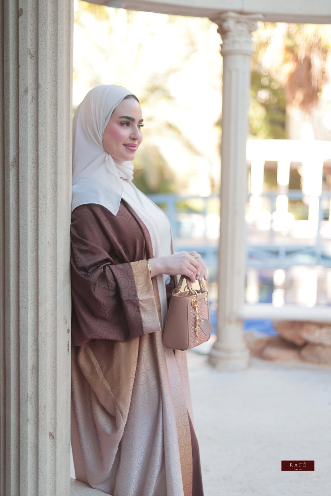 Serena — Brown Abaya